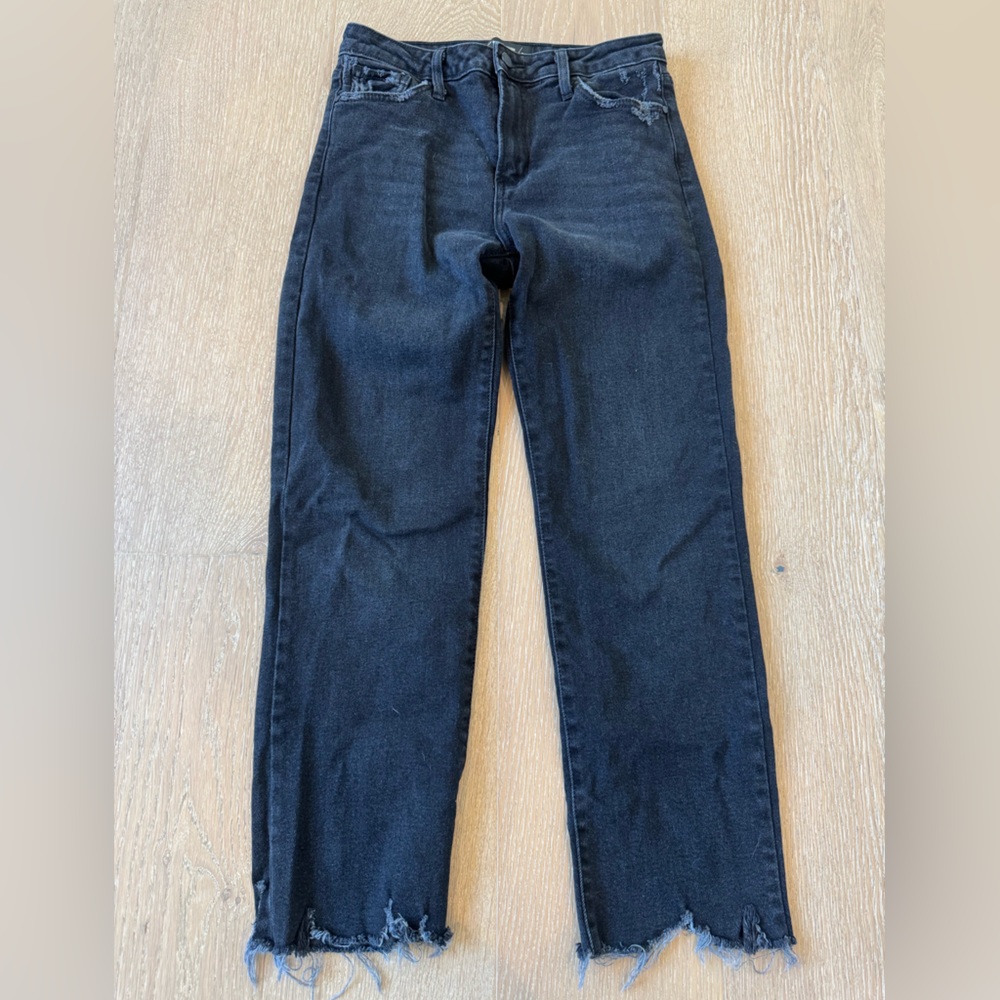 Just Black Distressed Denim Pants